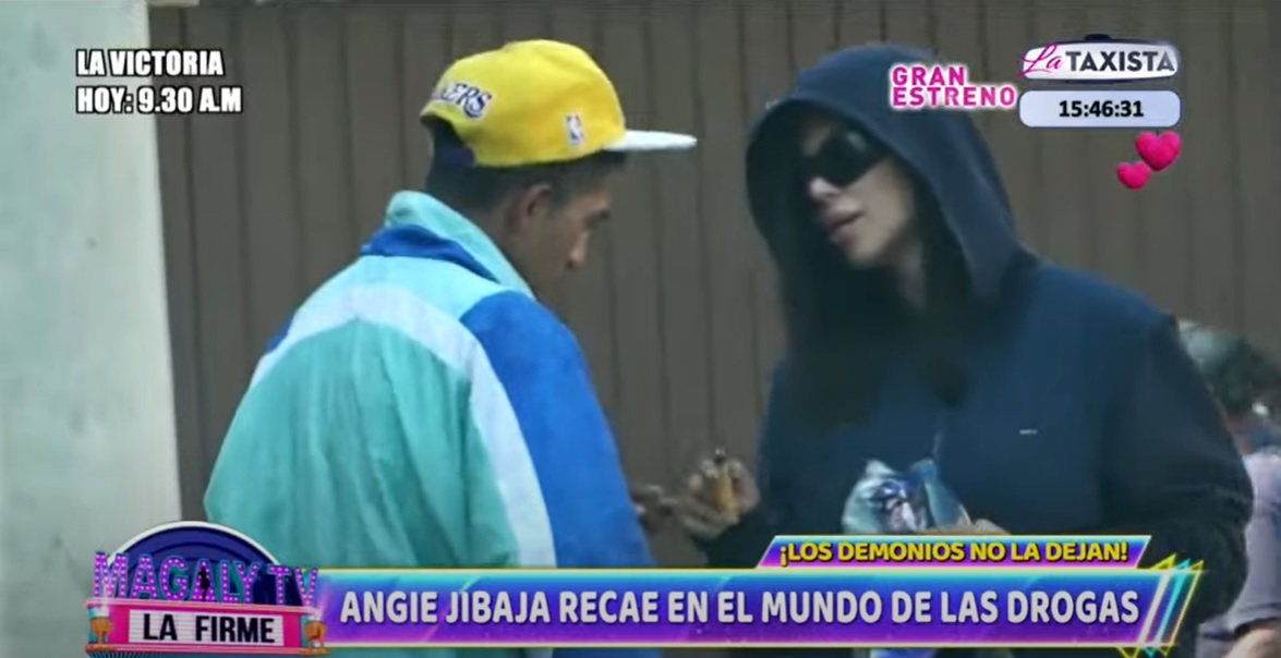 Angie Jibaja Recae En Las Drogas