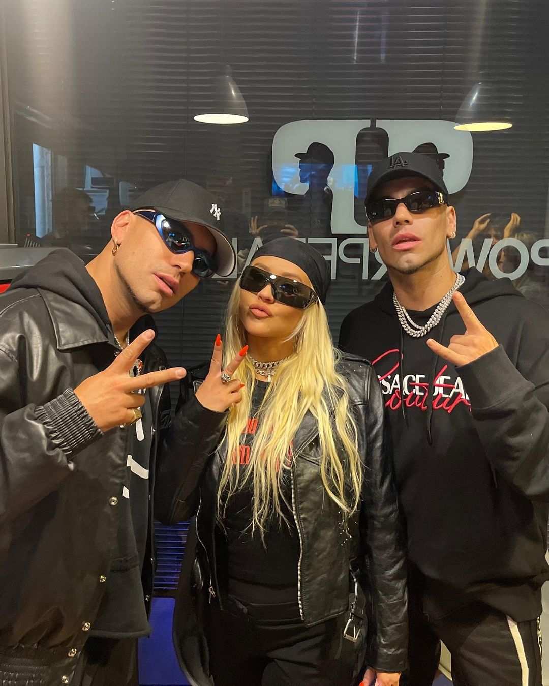 Christina Aguilera Y Power Peralta