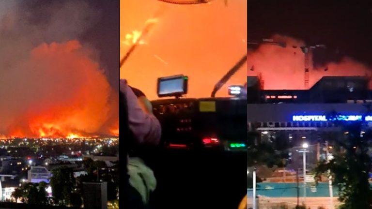 Impactantes Imágenes Del Incendio En Chillán