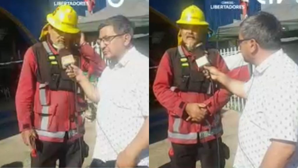 Paul Vásquez Llega A Quillón Para Combatir Los Incendios