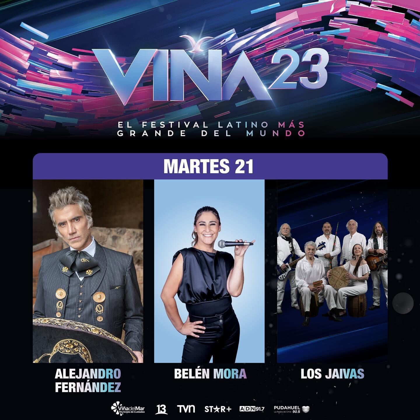 Viña 2023 Artistas