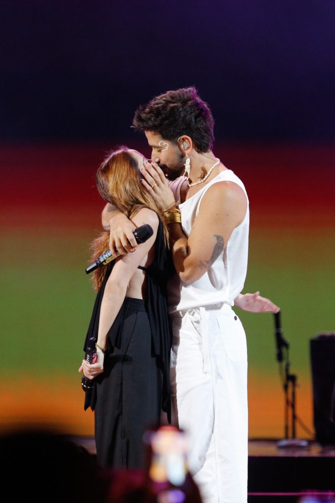 Camilo y evaluna en el festival de viña 