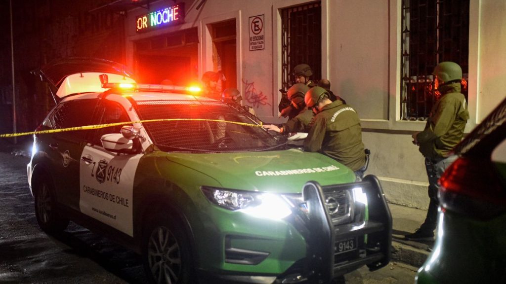 Carabineros detención de Standly (imagen referencial)