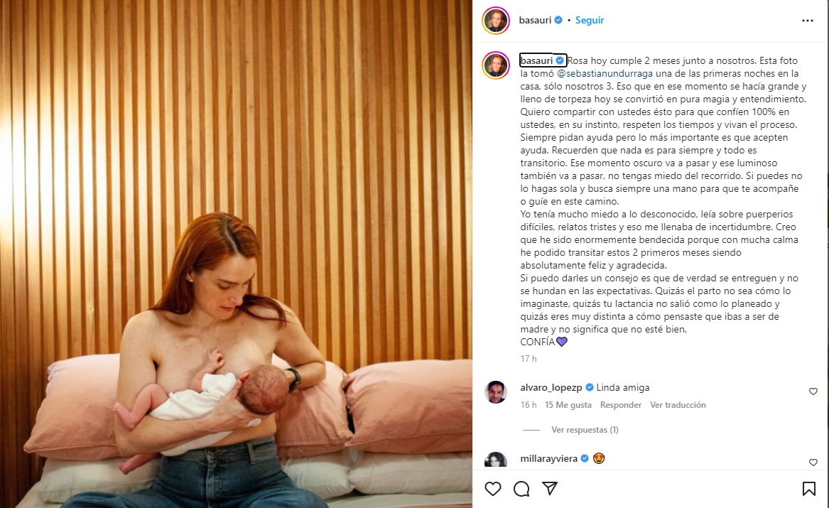 Begoña Basauri Instagram Hija Rosa