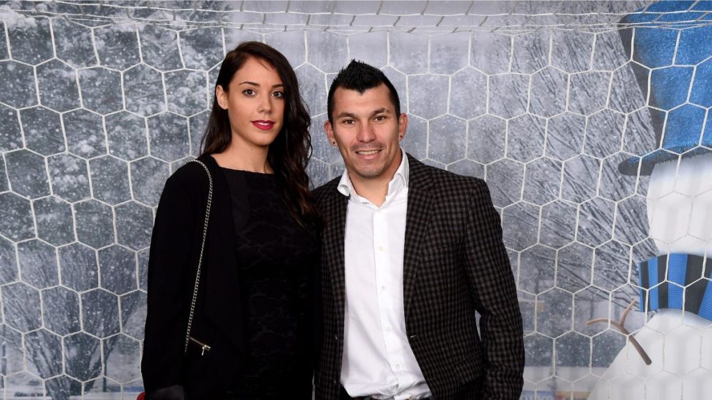 Gary Medel Esposa Cristina Morales