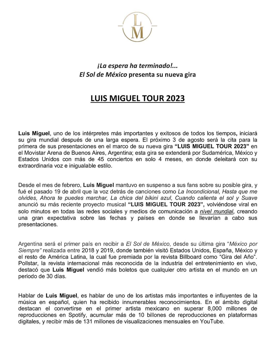 Luis Miguel En Chile Entradas (2)