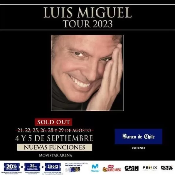 Luis Miguel Conciertos