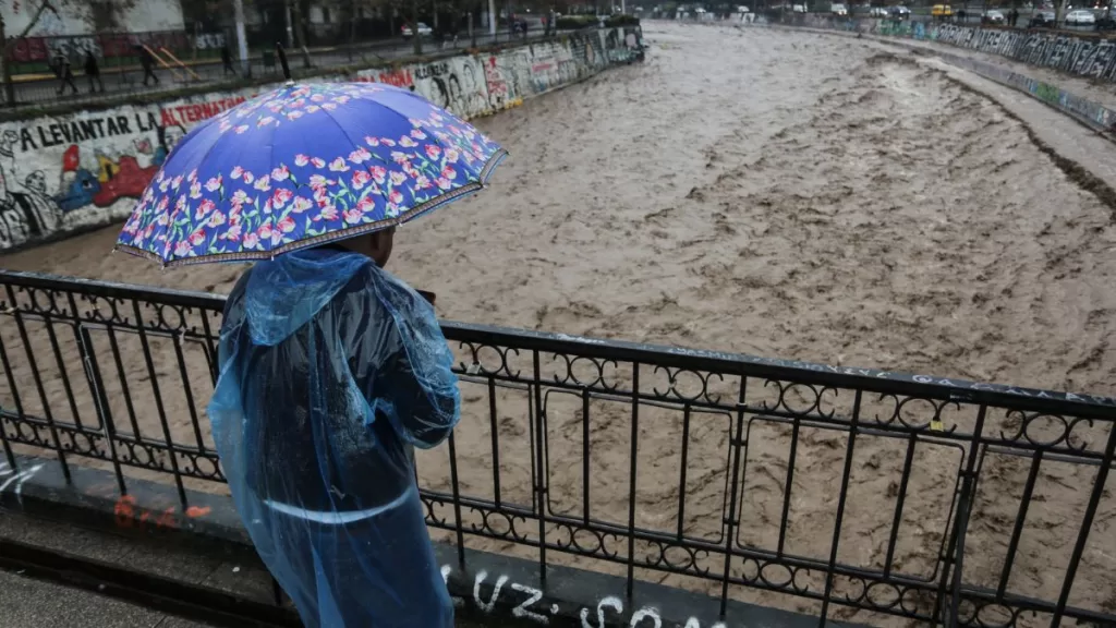 Lluvia En Santiago