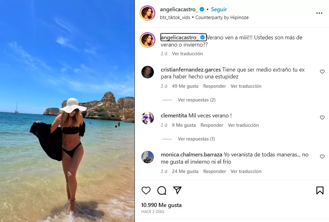 Angélica Castro Foto En Bikini