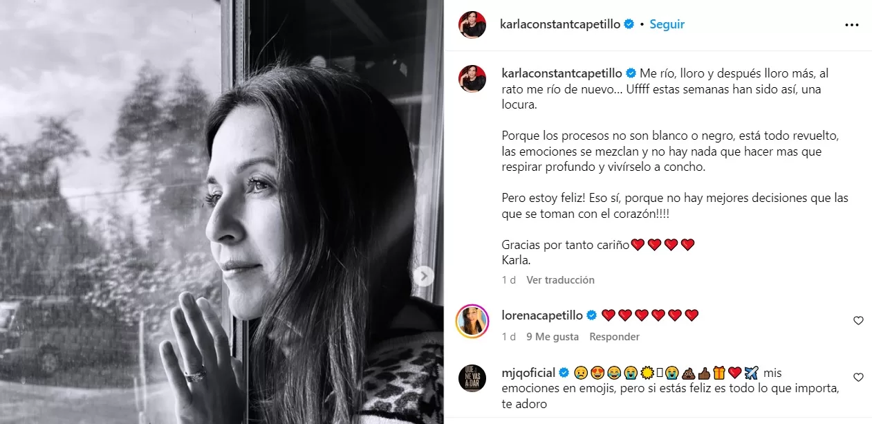 Karla Costant Mensaje Mega