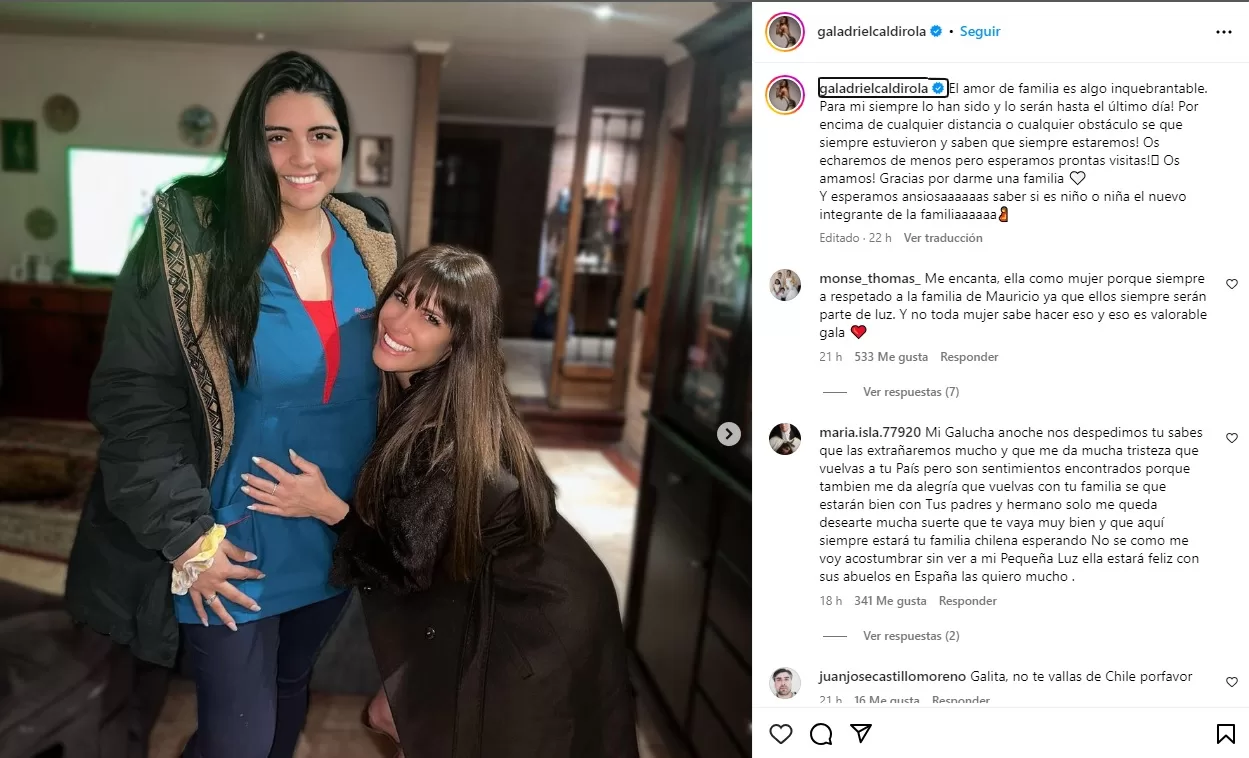 Mamá De Mauricio Isla Mensaje