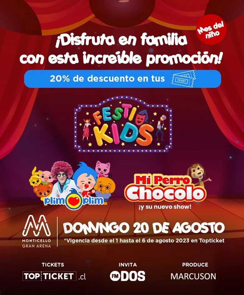 20% De Descuento Festikids