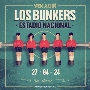 Afiche Los Bunkers