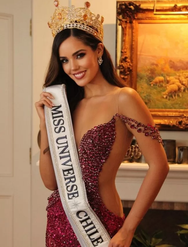 Celeste Miss Universo Chile Felipe Viel