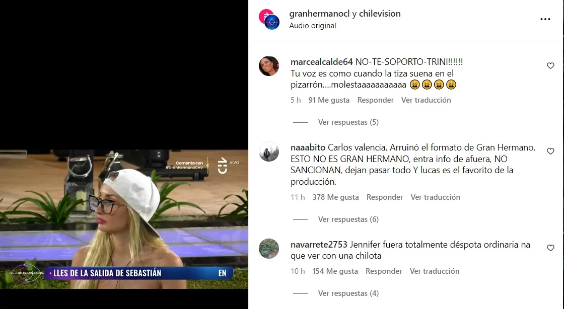 Criticas Gran Hermano