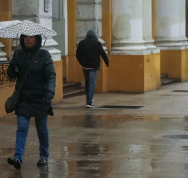 Lluvia En Santiago