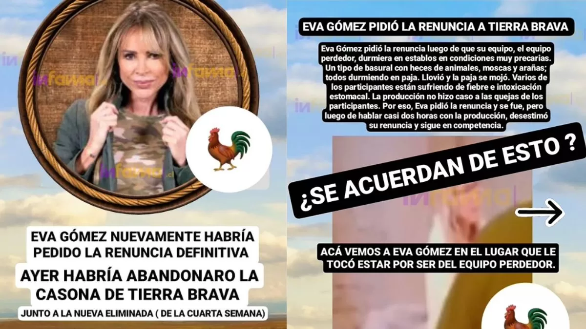 Tierra Brava Canal 13 Eva Gómez Renuncia