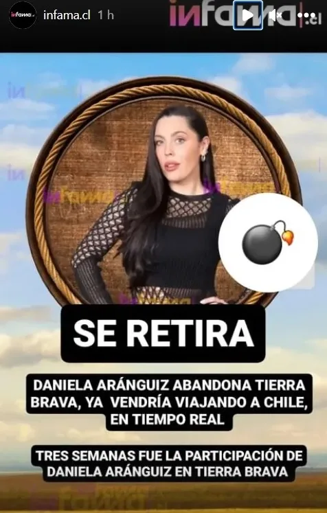 Daniela Aránguiz Tierra Brava Se Va