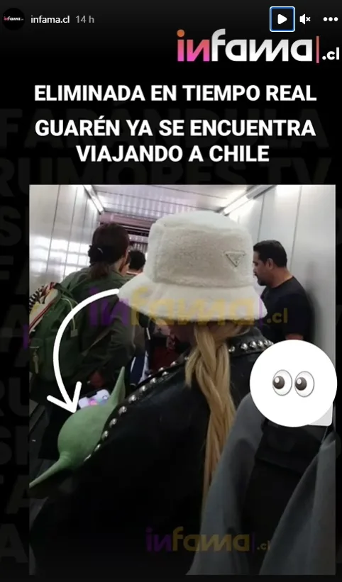 Eliminada Guarén