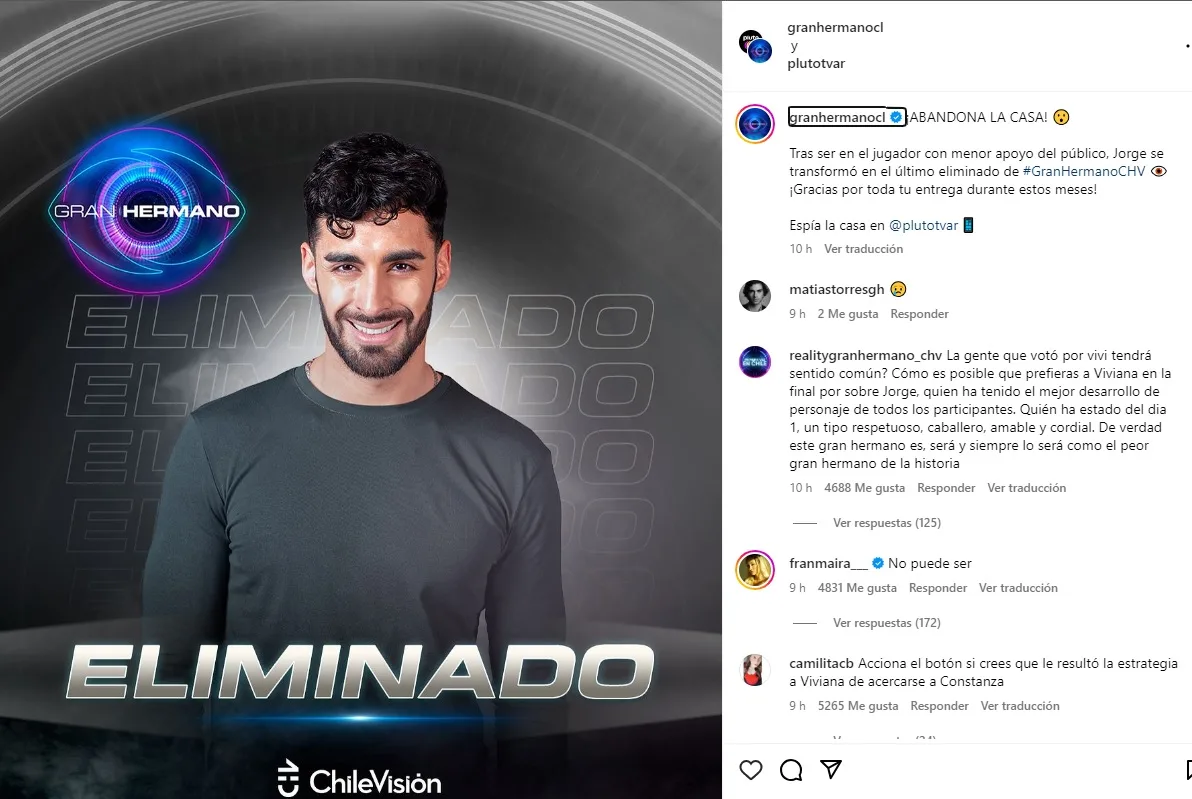 Jorge Aldoney Gran Hermano