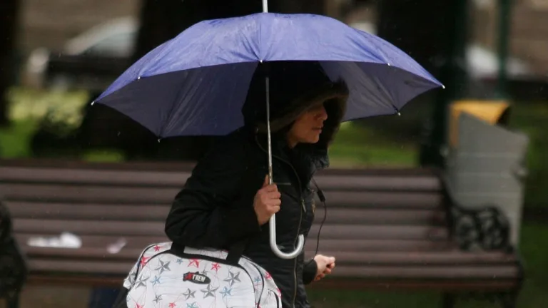 Ola Polar Y Lluvia En Santiago (2)