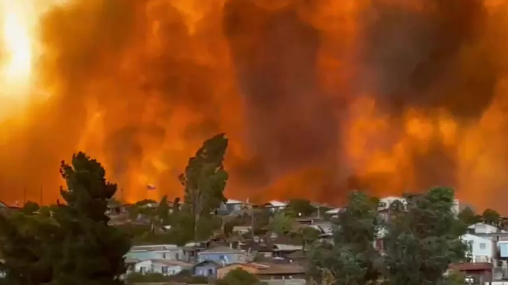 Incendio En Limache Valparaíso