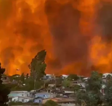 Incendio En Limache Valparaíso