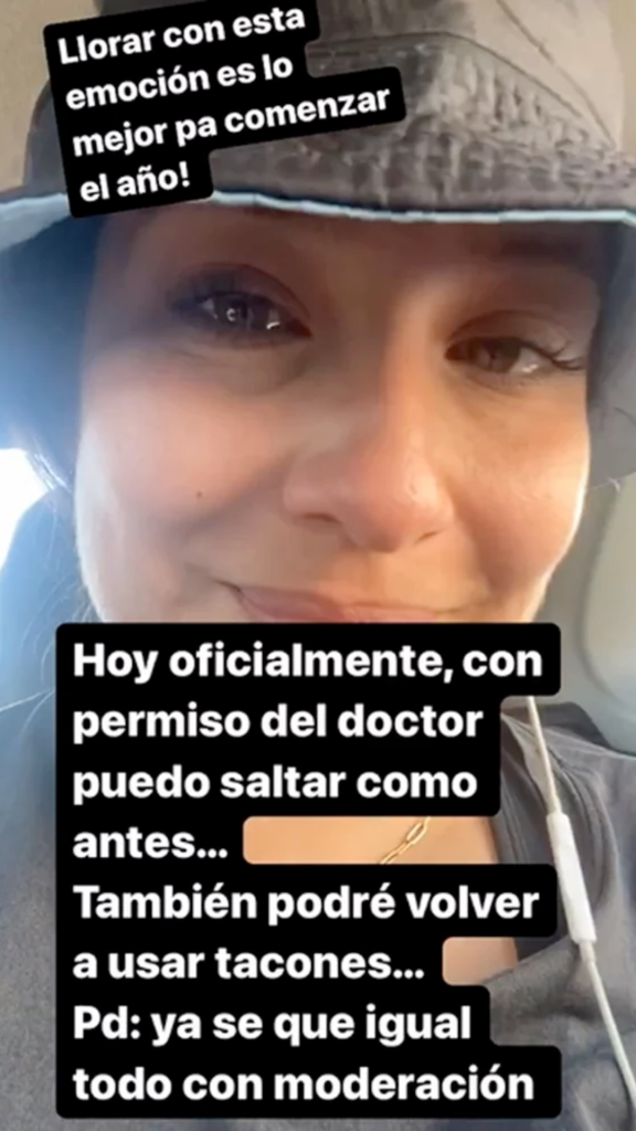 María José Quintanilla se emociona al revelar importante situación de salud