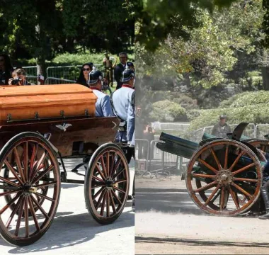 _Damos Término Al Funeral De Estado__ Así Fueron Los Honores Del Ejército Al Ex Presidente Sebastián Piñera Previo A Ceremonia Privada