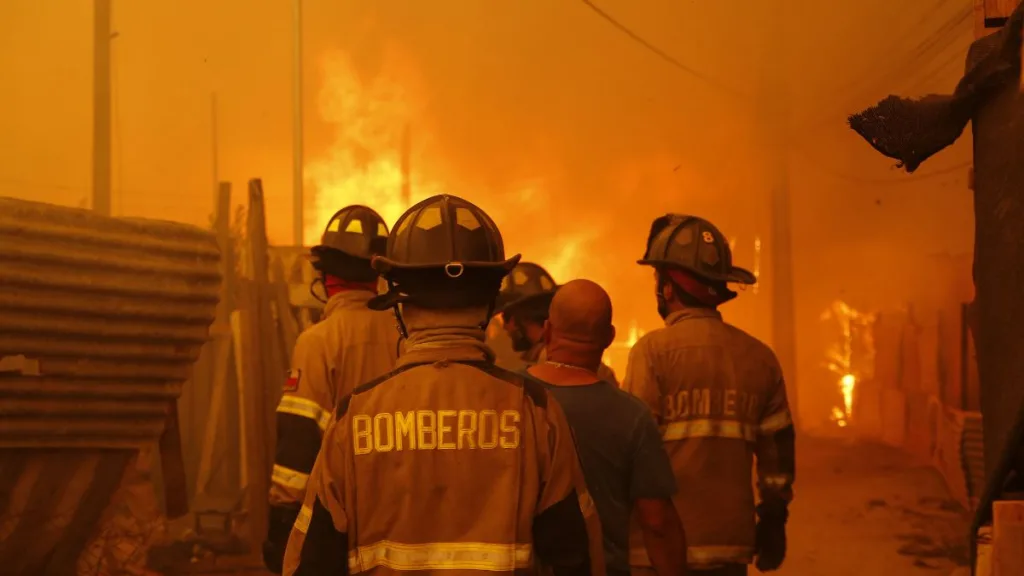 Bomberos Incendio