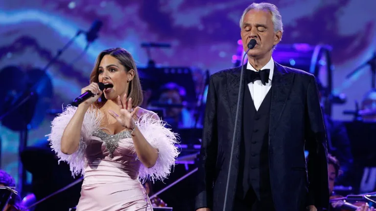 Pia Toscano Andrea Bocelli Viña 2024