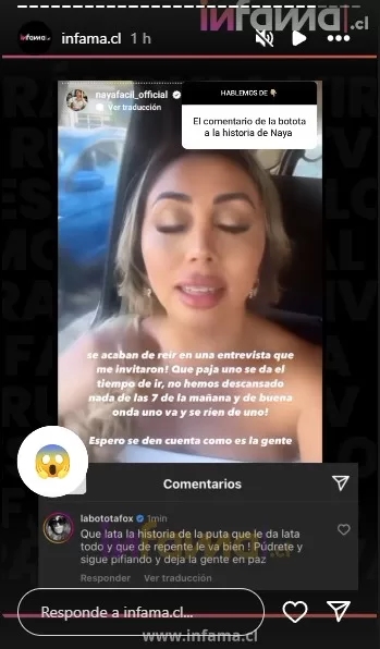 Creditos Instagram Infama