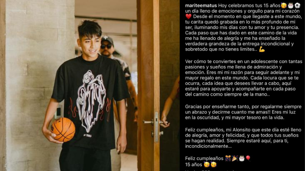 Monito Vidal Cumplió 15 Años