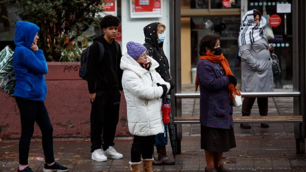 Frío Y Bajas Temperaturas En Santiago