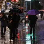 Lluvia En Santiago