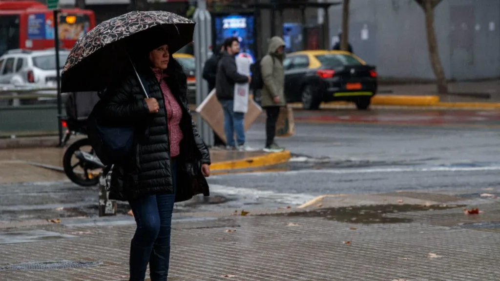 Lluvia En Santiago