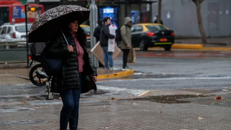 Lluvia En Santiago