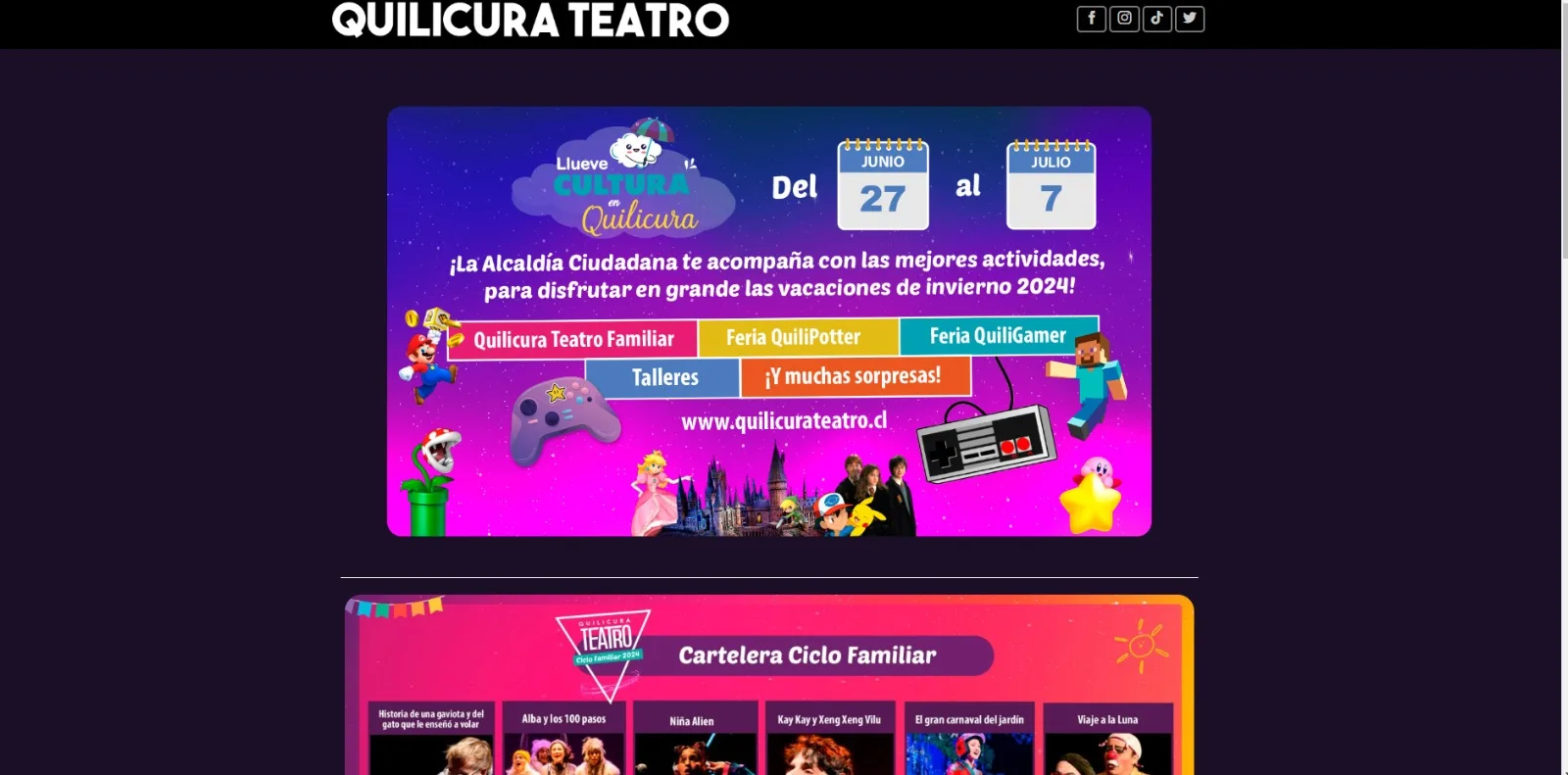 Vacaciones De Invierno En Quilicura
