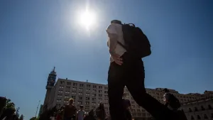 Ola De Calor En Santiago