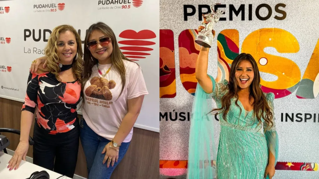 Paula Rivas En La Radio De Chile