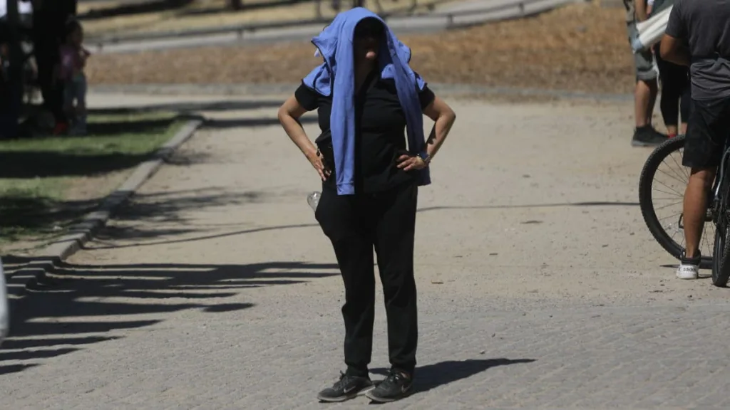 Ola De Calor En Santiago