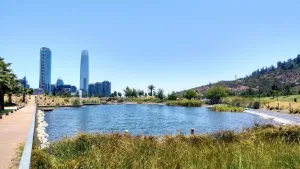 Ola de calor en Santiago