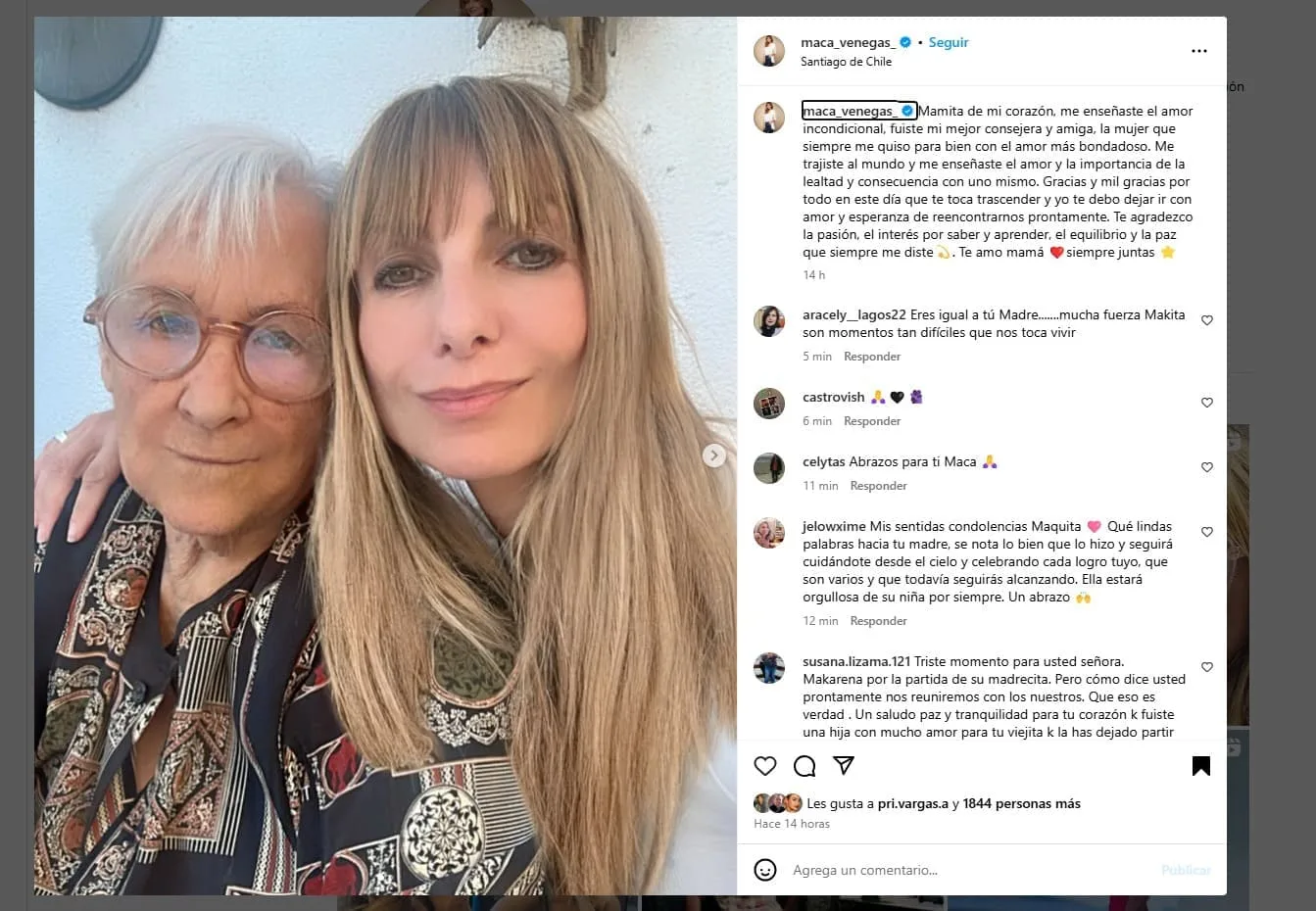 Instagram De Macarena Venegas