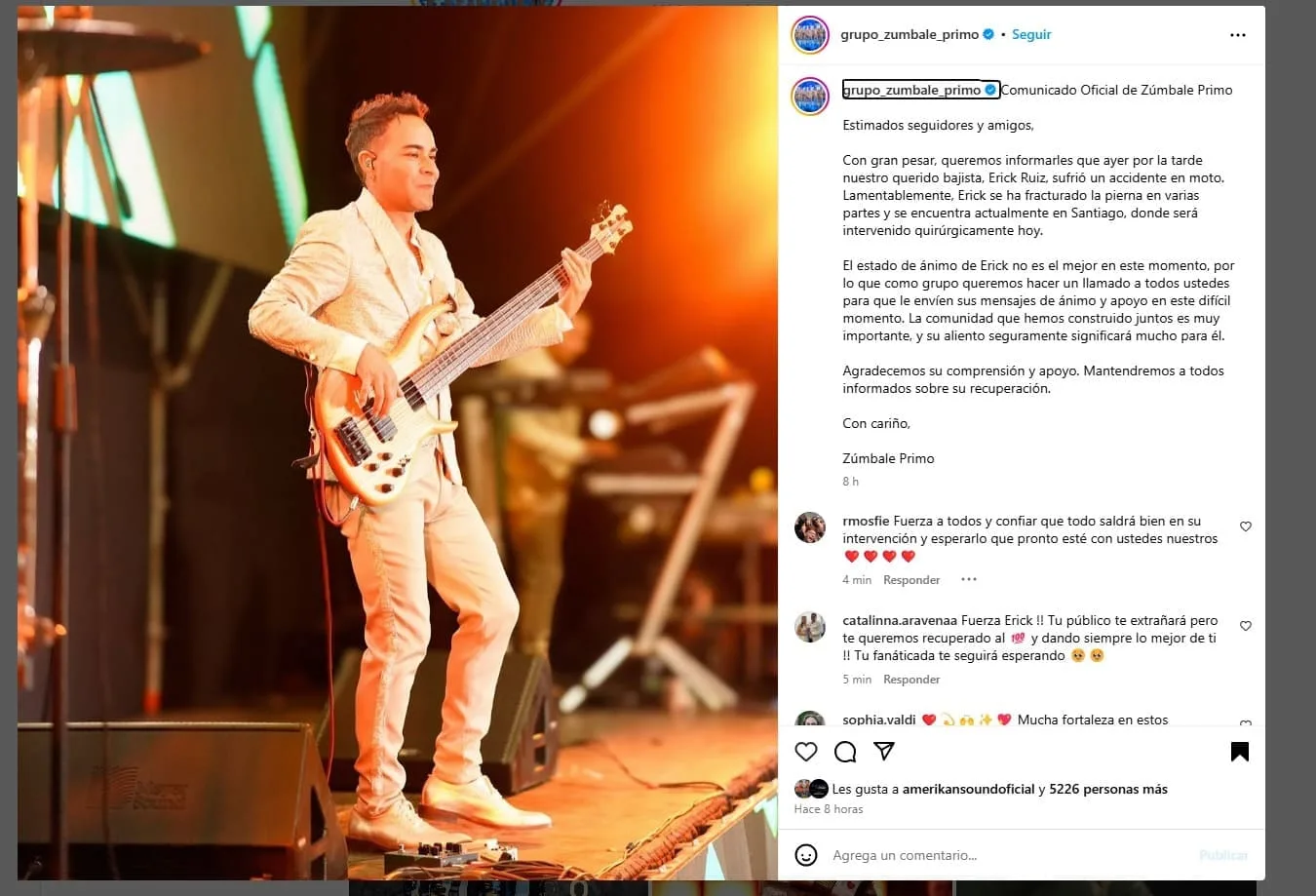 Instagram Zumbale Primo