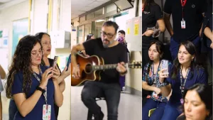 Vocalista De Lucybell En La Posta Central