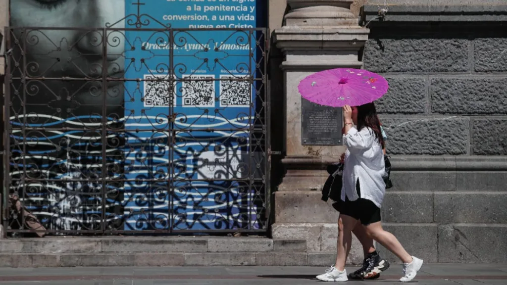 Altas Temperaturas En Santiago