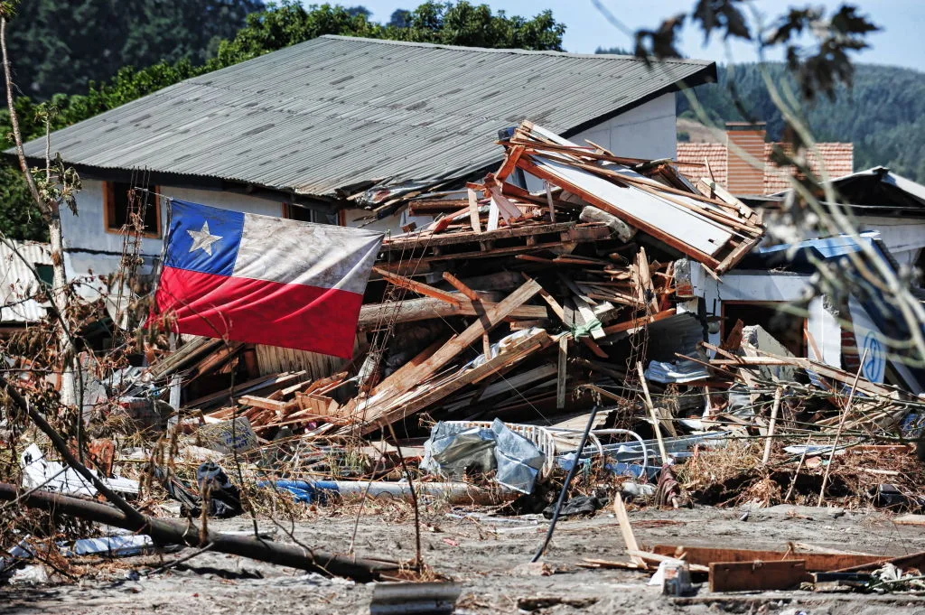 Terremoto 2010. Getty Images.