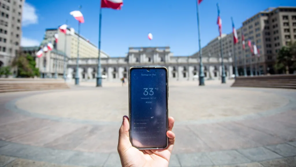 Ola De Calor En Santiago