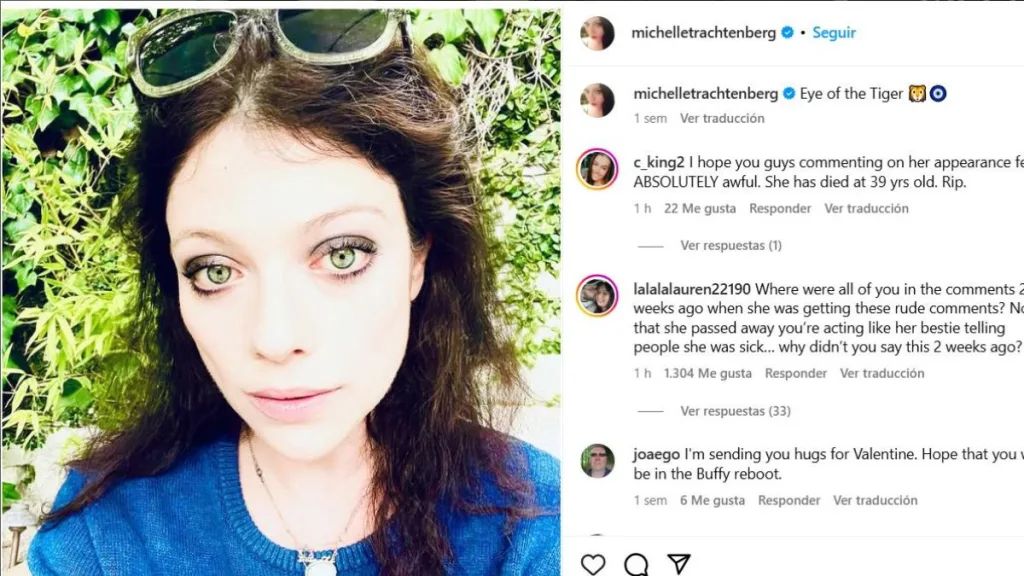 Michelle Trachtenberg. 