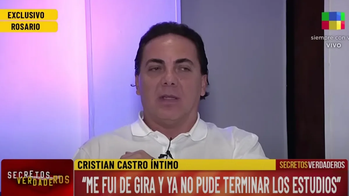 Me Hizo Falta Estudiar Para Encarar Un Poquito Mejor Muchas Cosas Cristian Castro Revela Que Volvió Al Colegio A Sus 50 Años (3)